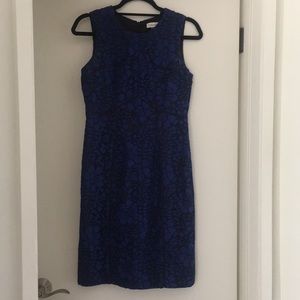 Calvin Klein blue cocktail dress